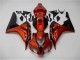 Honda CBR 1000 RR 06-07 Verkleidungen - Orange Schwarz Fabrik Honda CBR 1000 RR 06-07 Verkleidungen - Orange Schwarz Fabrik