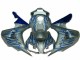 Honda CBR 1000 RR 06-07 Verkleidungen - Blau Flamme Silber Fabrik Honda CBR 1000 RR 06-07 Verkleidungen - Blau Flamme Silber Fabrik