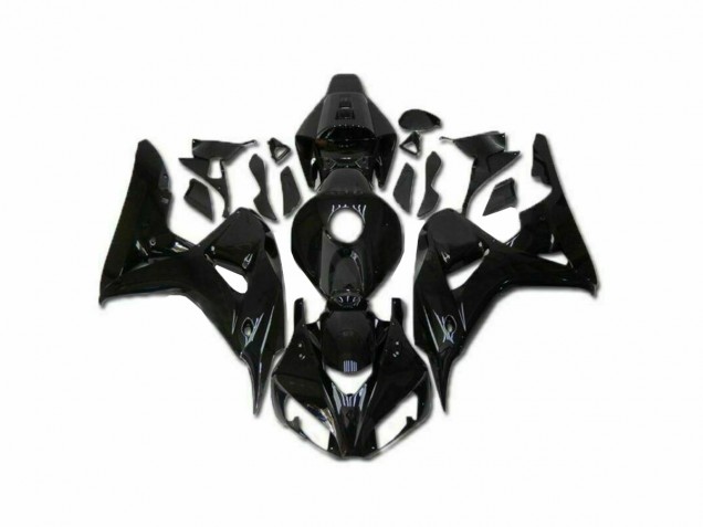 Honda CBR 1000 RR 06-07 Verkleidungen - Glänzend Schwarz Fabrik Honda CBR 1000 RR 06-07 Verkleidungen - Glänzend Schwarz Fabrik