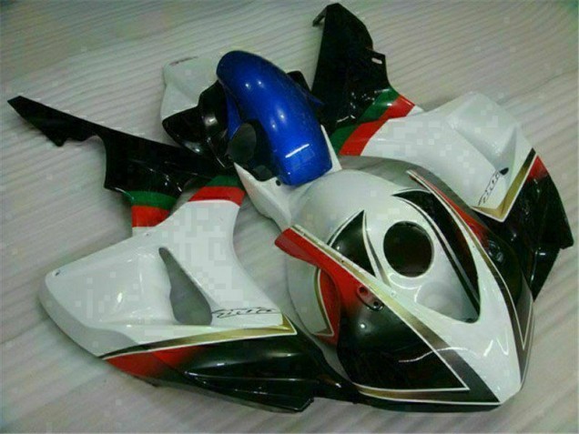 Honda CBR 1000 RR 06-07 Verkleidungen - Weiß Schwarz Fabrik Honda CBR 1000 RR 06-07 Verkleidungen - Weiß Schwarz Fabrik
