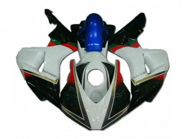 Honda CBR 1000 RR 06-07 Verkleidungen - Weiß Schwarz Fabrik
