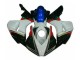 Honda CBR 1000 RR 06-07 Verkleidungen - Weiß Schwarz Fabrik Honda CBR 1000 RR 06-07 Verkleidungen - Weiß Schwarz Fabrik