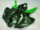 Honda CBR 1000 RR 06-07 Verkleidungen - Grüne Flamme Schwarz Fabrik Honda CBR 1000 RR 06-07 Verkleidungen - Grüne Flamme Schwarz Fabrik