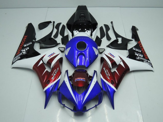 Honda CBR 1000 RR 06-07 Verkleidungen - Burgunderrot und Blau Fabrik Honda CBR 1000 RR 06-07 Verkleidungen - Burgunderrot und Blau Fabrik