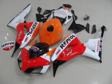 Honda CBR 1000 RR 06-07 Verkleidungen - Schwarz Rot Weiß Repsol Fabrik