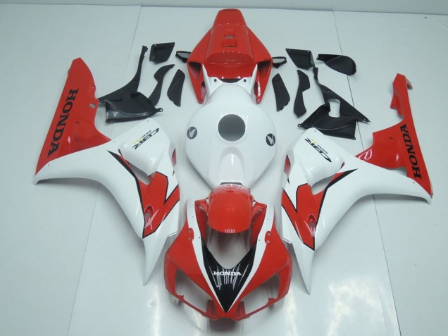Honda CBR 1000 RR 06-07 Verkleidungen - Orange Rot und Weiß Fabrik Honda CBR 1000 RR 06-07 Verkleidungen - Orange Rot und Weiß Fabrik