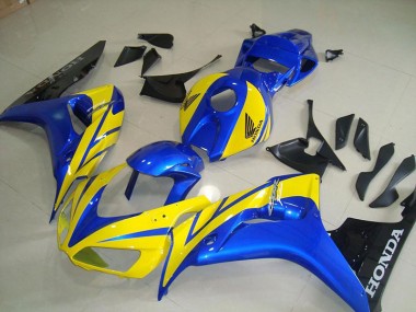 Honda CBR 1000 RR 06-07 Verkleidungen - Gelb Blau Schwarz Fabrik