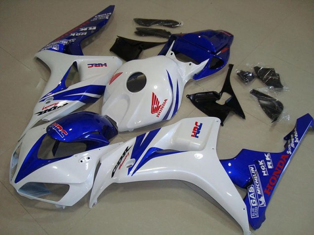 Honda CBR 1000 RR 06-07 Verkleidungen - Weiß Und Blau Fabrik Honda CBR 1000 RR 06-07 Verkleidungen - Weiß Und Blau Fabrik