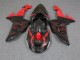 Kawasaki ZX10R 06-07 Verkleidungen - Schwarz Rot Fabrik Kawasaki ZX10R 06-07 Verkleidungen - Schwarz Rot Fabrik