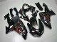 Kawasaki ZX10R 06-07 Verkleidungen - Schwarz Grau Rot Fabrik Kawasaki ZX10R 06-07 Verkleidungen - Schwarz Grau Rot Fabrik