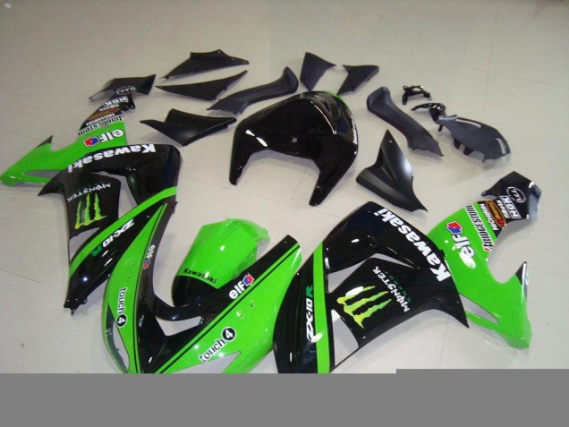 Kawasaki ZX10R 06-07 Vollverkleidung - Grünes Monster Fabrik Kawasaki ZX10R 06-07 Vollverkleidung - Grünes Monster Fabrik