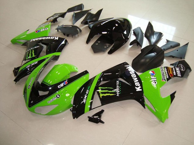 Kawasaki ZX10R 06-07 Verkleidung - Grünes Monster Fabrik Kawasaki ZX10R 06-07 Verkleidung - Grünes Monster Fabrik