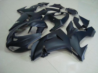Kawasaki ZX10R 06-07 Vollverkleidung - Matt Schwarz Fabrik