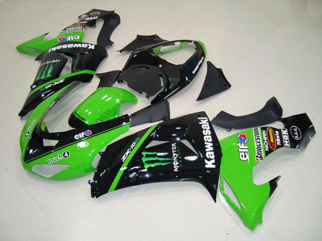 Kawasaki ZX10R 06-07 Verkleidungen - Grünes Monster Fabrik Kawasaki ZX10R 06-07 Verkleidungen - Grünes Monster Fabrik