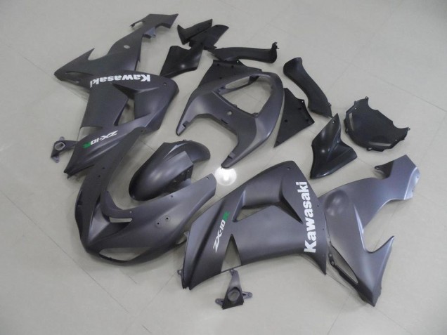 Kawasaki ZX10R 06-07 Verkleidungen - Grau mit Weißen Aufklebern Fabrik Kawasaki ZX10R 06-07 Verkleidungen - Grau mit Weißen Aufklebern Fabrik
