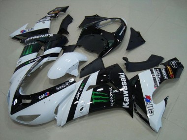 Kawasaki ZX10R 06-07 Verkleidungen - Weiß Monster Fabrik
