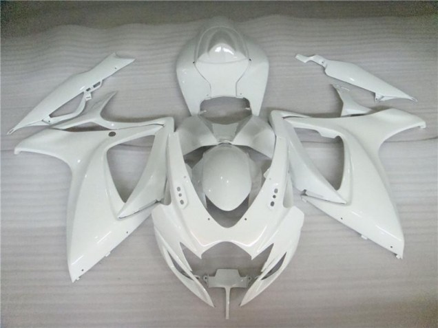 Suzuki GSXR 600 / 750 K6 06-07 Verkleidungen - Perl Weiß Fabrik Suzuki GSXR 600 / 750 K6 06-07 Verkleidungen - Perl Weiß Fabrik