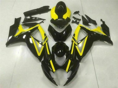 Suzuki GSXR 600 / 750 K6 06-07 Verkleidung - Schwarz Fabrik