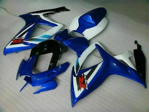 Suzuki GSXR 600 / 750 K6 06-07 Vollverkleidung - Blau Weiß Fabrik