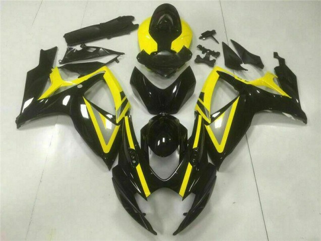 Suzuki GSXR 600 / 750 K6 06-07 Motorrad Vollverkleidung - Schwarz Fabrik Suzuki GSXR 600 / 750 K6 06-07 Motorrad Vollverkleidung - Schwarz Fabrik