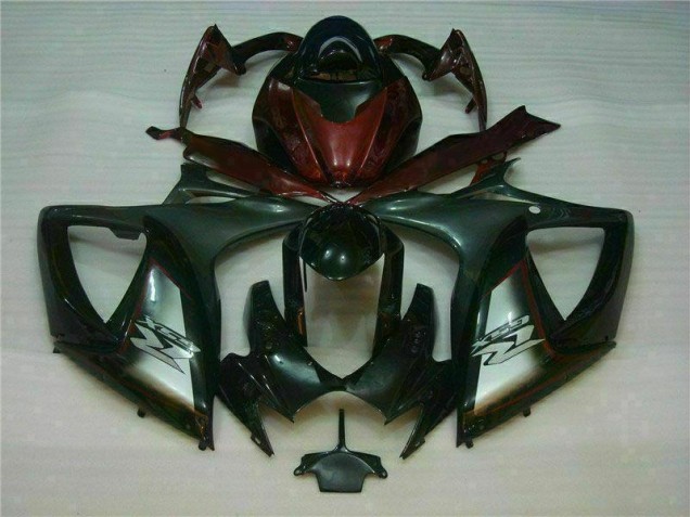 Suzuki GSXR 600 / 750 K6 06-07 Verkleidung - Schwarz Rot Fabrik Suzuki GSXR 600 / 750 K6 06-07 Verkleidung - Schwarz Rot Fabrik
