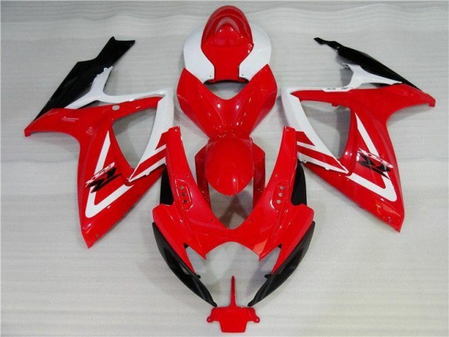Suzuki GSXR 600 / 750 K6 06-07 Verkleidungen - Rot Weiß Fabrik Suzuki GSXR 600 / 750 K6 06-07 Verkleidungen - Rot Weiß Fabrik