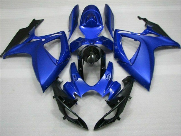 Suzuki GSXR 600 / 750 K6 06-07 Verkleidung - Blau Schwarz Fabrik Suzuki GSXR 600 / 750 K6 06-07 Verkleidung - Blau Schwarz Fabrik