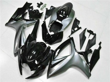 Suzuki GSXR 600 / 750 K6 06-07 Vollverkleidung - Schwarz Fabrik