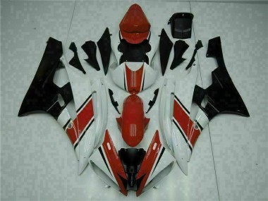 Yamaha R6 06-07 Vollverkleidung - Rot Weiß Fabrik