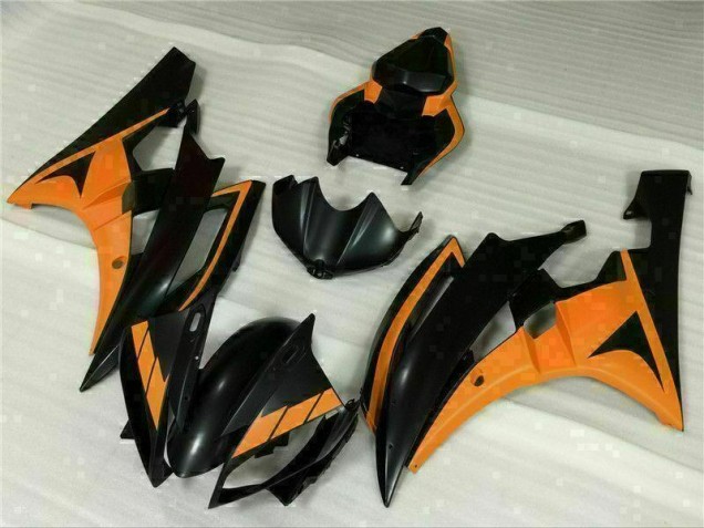 Yamaha R6 06-07 Verkleidungen - Schwarz Orange Fabrik Yamaha R6 06-07 Verkleidungen - Schwarz Orange Fabrik