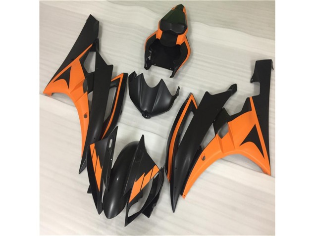 Yamaha R6 06-07 Verkleidung - Orange Schwarz Fabrik Yamaha R6 06-07 Verkleidung - Orange Schwarz Fabrik