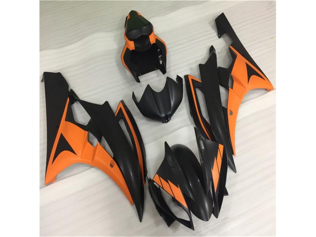Yamaha R6 06-07 Verkleidung - Orange Schwarz Fabrik Yamaha R6 06-07 Verkleidung - Orange Schwarz Fabrik