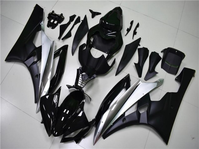 Yamaha R6 06-07 Verkleidung - Silber Schwarz Fabrik Yamaha R6 06-07 Verkleidung - Silber Schwarz Fabrik