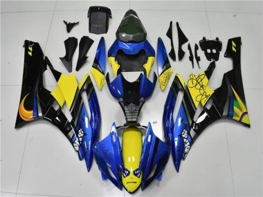 Yamaha R6 06-07 Verkleidungen - Blau Hai Fabrik