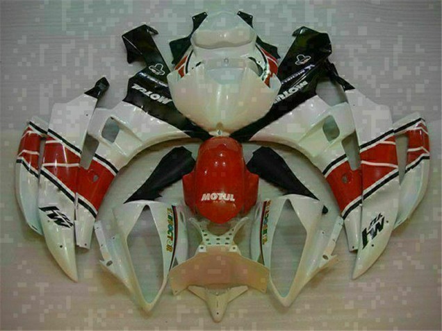 Yamaha R6 06-07 Verkleidung - Rot Weiß Fabrik Yamaha R6 06-07 Verkleidung - Rot Weiß Fabrik