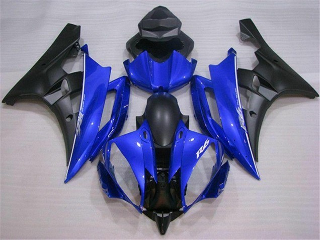 Yamaha R6 06-07 Motorrad Verkleidungen - Blau Schwarz Fabrik Yamaha R6 06-07 Motorrad Verkleidungen - Blau Schwarz Fabrik
