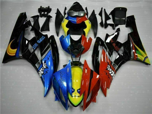Yamaha R6 06-07 Verkleidungen - Gelb Blau Rot Fabrik Yamaha R6 06-07 Verkleidungen - Gelb Blau Rot Fabrik