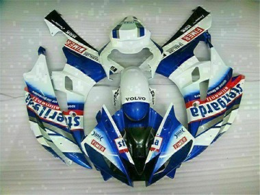 Yamaha R6 06-07 Verkleidungen - Weiß Blau Fabrik