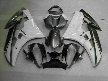 Yamaha R6 06-07 Verkleidungen - Weiß Silber Fabrik