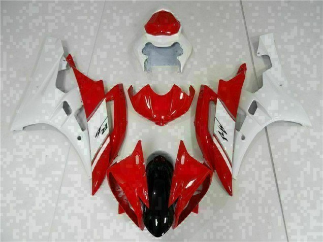 Yamaha R6 06-07 VollVerkleidungen & Plastik - Rot Weiß Fabrik Yamaha R6 06-07 VollVerkleidungen & Plastik - Rot Weiß Fabrik