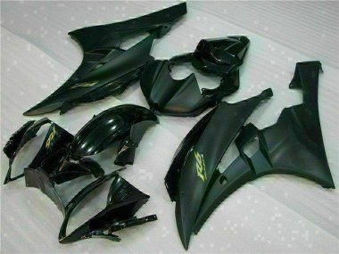 Yamaha R6 06-07 Verkleidungen - Matt Schwarz Fabrik