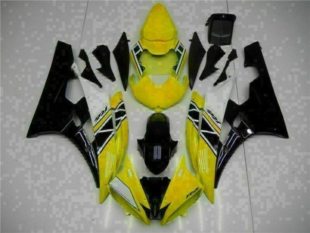 Yamaha R6 06-07 Vollverkleidung - Gelb Schwarz Fabrik Yamaha R6 06-07 Vollverkleidung - Gelb Schwarz Fabrik