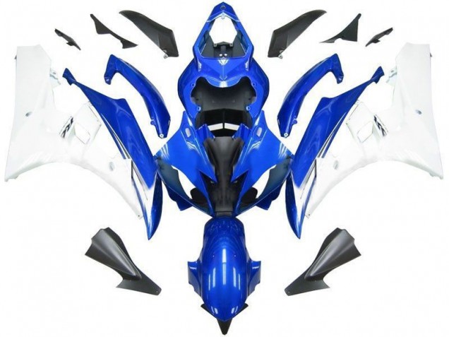 Yamaha R6 06-07 Vollverkleidung - Blau Weiß Fabrik Yamaha R6 06-07 Vollverkleidung - Blau Weiß Fabrik