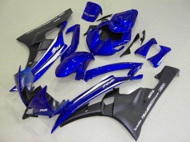 Yamaha R6 06-07 Verkleidung - Blau Schwarz Fabrik
