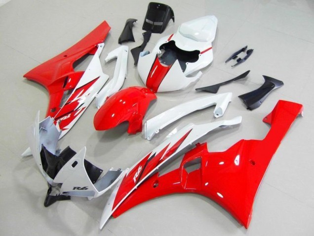 Yamaha R6 06-07 Verkleidung & Plastik - Rot Weiß Fabrik Yamaha R6 06-07 Verkleidung & Plastik - Rot Weiß Fabrik