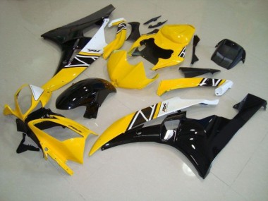 Yamaha R6 06-07 VollVerkleidungen & Plastik - Gelb Fabrik