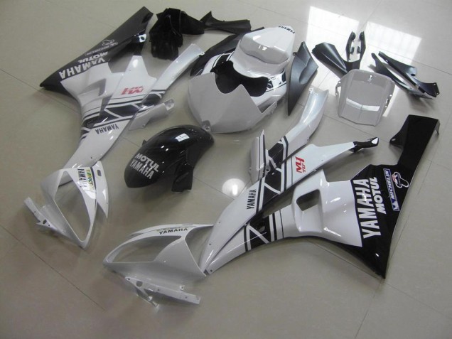 Yamaha R6 06-07 Verkleidung - Schwarz Weiß Fabrik Yamaha R6 06-07 Verkleidung - Schwarz Weiß Fabrik