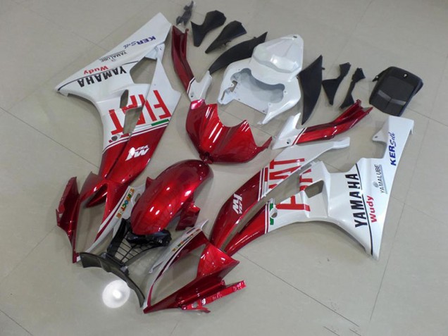 Yamaha R6 06-07 Verkleidungen - Rot Fiat Fabrik Yamaha R6 06-07 Verkleidungen - Rot Fiat Fabrik