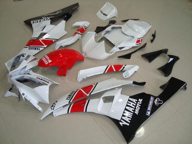 Yamaha R6 06-07 Verkleidung - Rot Weiß Schwarz Fabrik Yamaha R6 06-07 Verkleidung - Rot Weiß Schwarz Fabrik