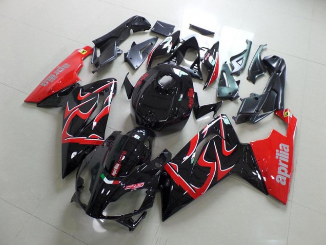 Aprilia RS 125 06-11 Verkleidung - Schwarz und Rot Fabrik Aprilia RS 125 06-11 Verkleidung - Schwarz und Rot Fabrik